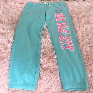 * Breezy Drawstring Robins Egg Sweat Pants :)